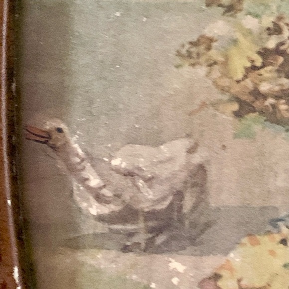 Vintage Metal Oval Picture From Holland 8/12 Inch - Picture 8 of 14